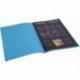 Exacompta 800019E - Lote de 100 Subcarpetas Rock"S 80, Color Azul