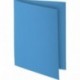 Exacompta 800019E - Lote de 100 Subcarpetas Rock"S 80, Color Azul