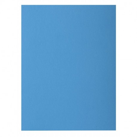 Exacompta 800019E - Lote de 100 Subcarpetas Rock"S 80, Color Azul