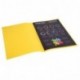 Exacompta 800011E - Lote de 100 Subcarpetas Rock"S 80, Color Amarillo