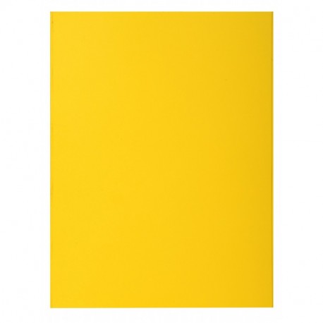 Exacompta 800011E - Lote de 100 Subcarpetas Rock"S 80, Color Amarillo