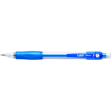 BIC Velocity - Caja de 12 portaminas recargable con minas HB de 0,7 mm