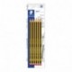 Staedtler 120-2BK6D Noris - Lápices mina HB, 6 unidades , color negro