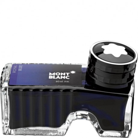 Montblanc 105192 Tintero Royal Blue – Tinta para pluma de alta calidad en lujoso diseño, 1 x 60 ml