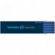 Schneider Topball 850 - Recambio para bolígrafo roller 10 unidades, 0,5 mm, tinta azul 