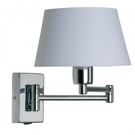 Oaks Lighting 722 CH Armada - Lámpara de pared articulada con acabado de cromo mate