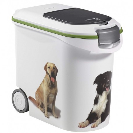 Curver Contenedor Alimentos 12 Kg con ruedas Perros