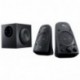 Logitech Z623 - Sistema de altavoces 2.1 con subwoofer, 200 W, RCA, 2 x entrada 3.5 mm, color negro