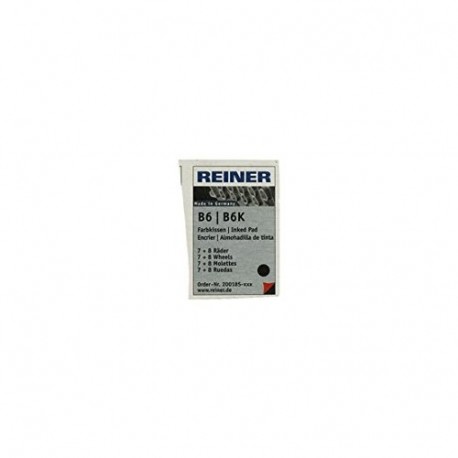 Reiner - Almohadilla B6K 8 tinta negra