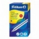 Pelikan bolígrafo STICK Super Soft, color azul 12 unidades