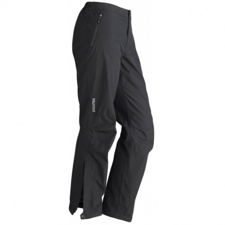 Marmot WMs Minimalist Pantalones Impermeables, Mujer, Negro, M