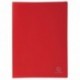 Exacompta 85105E - Carpeta de 100 fundas PVC, A4, color rojo