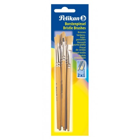 Pelikan 720409 613F - Lote de pinceles 2 x 4, 6, 8, 10 y 12 