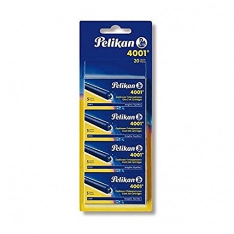 Pelikan Gtp/5-4/B - Cartuchos de tinta, color azul