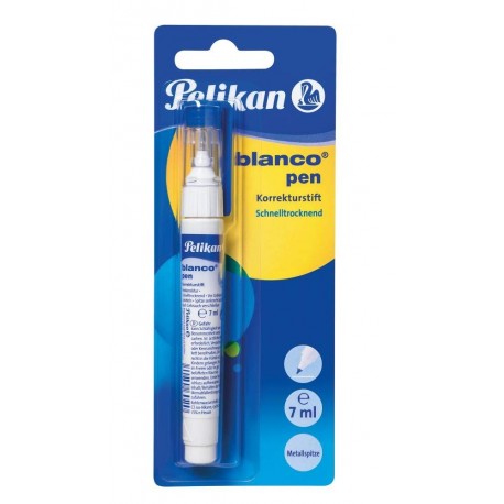 Pelikan 338855 - Lápiz corrector con punta metálica, 7 ml