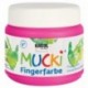 Mucki - Pinturas para dedos, color rosa