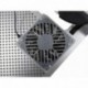 Fellowes Ventilador Removible - Soporte para portátil de aluminio con ventilador removible de hasta 15", metálico