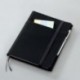 Kokuyo Systemic Refillable Notebook Cover - Twin Ring Notebook with Edge Title - A5 5.8" X 8.3" - Normal Rule - 28 Lines X 