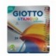 Fila Giotto Stilnovo Lápices de Colores, 24 Unidades, metálico 2563