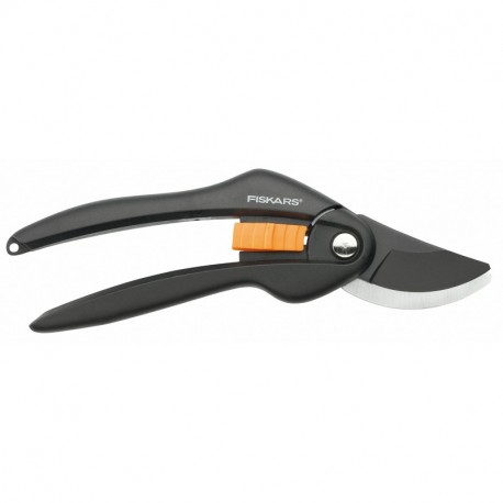 Fiskars 1000567 Tijera de podar de Corte, Negro