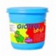 GIOTTO be-bè 463100 - Estuche súper pasta para jugar, elaborada a base de ingredientes naturales, botes de 220 g, 3 unidades,