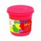 GIOTTO be-bè 463100 - Estuche súper pasta para jugar, elaborada a base de ingredientes naturales, botes de 220 g, 3 unidades,