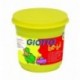 GIOTTO be-bè 463100 - Estuche súper pasta para jugar, elaborada a base de ingredientes naturales, botes de 220 g, 3 unidades,