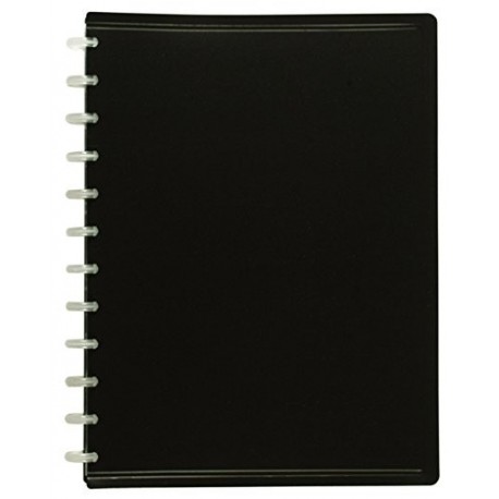 Viquel 152303 - Carpeta de 30 fundas removibles, color negro