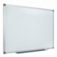 Nobo Classic - Pizarra en acero, magnética, con marco en aluminio, accesorios incluidos, grande 1800 x 1200 mm, color blanco