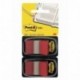 Post-It 680-R2 - Pack de 2 marcadores index, 25.4 x 43.1, multicolor