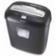 Rexel Duo 2102560 - Destructora de corte en confeti para casa u oficina pequeña, papelera de 17 l, color negro