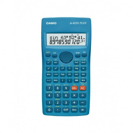 Casio FX-82SX Plus - Calculadora, 19.5 x 78 x 155 mm, azul