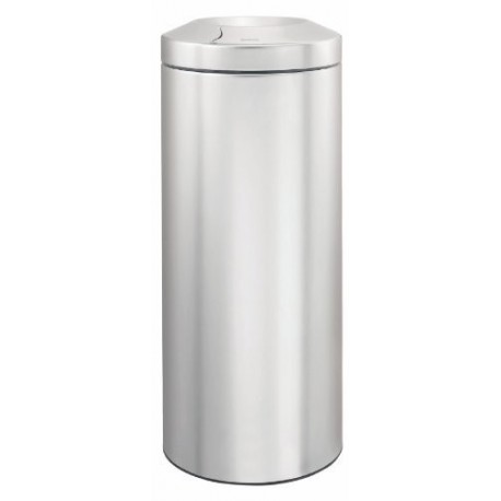 Brabantia 378621 Papelera Ignífuga, Acero Inoxidable, Acero Mate, 30 l