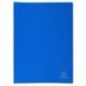 Exacompta 85102E - Carpeta de fundas de polipropileno flexible 100 vistas, A4 , color azul
