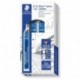 Staedtler 250 07 HB - Minas de repuesto Gris, HB , Paquete de 12 tubos