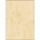 Sigel DP907 Papel de cartas, 14,8 x 21 cm, 90g/m², mármol beige claro, 100 hojas