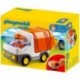 Playmobil - Camión de basura con 2 contenedores, 626621 