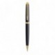 Waterman Hemisphere portaminas negro con adornos dorados, con estuche