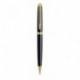 Waterman Hemisphere portaminas negro con adornos dorados, con estuche