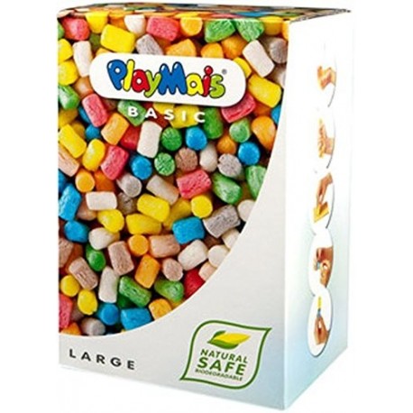PlayMais - Caja de material para moldear en colores variados tamaño grande aprox. 700 unidades [Importado de Alemania]