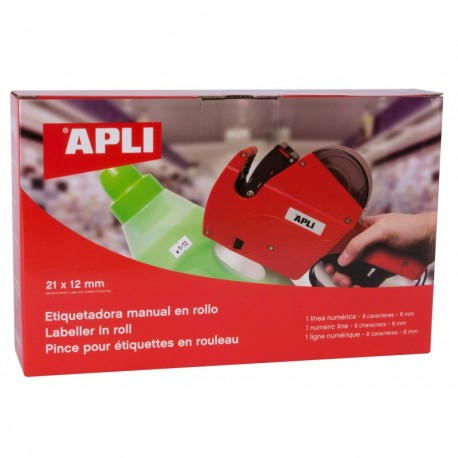 APLI 101418 - Máquina etiquetadora de 1 línea y 8 caracteres