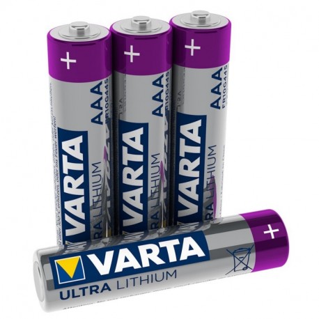 Varta 6103301404 - Pilas litio, Plateada