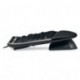 Microsoft Natural Ergonomic Keyboard 4000 f/Business - Teclado USB, QWERTY, 0-35 °C, Negro, -40-60 °C, 5-80% 
