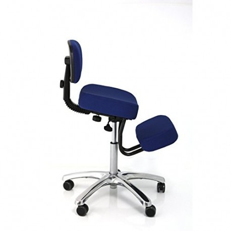 Jobri Kneeling - Silla ergonómica, Color Azul, Talla 66 x 68 x 28 cm