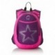 Obersee Kids - Mochila preescolar todo en uno con bolsa isotérmica, con estrella de llamativos diamantes Rhinestone