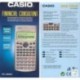 Casio FC-100V Bolsillo - Calculadora Bolsillo, Calculadora financiera, 4 líneas, Flash, Batería, Gris 