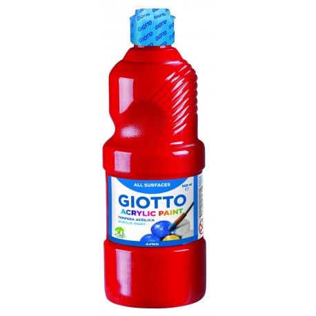 Giotto - Témpera acrílica, color rojo 533708 
