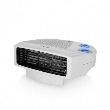 Orbegozo FH 5008 Calefactor eléctrico con Dos Niveles de Calor y Modo Ventilador de Aire frío, 2000 W, Color Blanco
