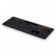 Logitech 920-002921 - Teclado solar, inalámbrico color negro