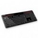 Logitech 920-002921 - Teclado solar, inalámbrico color negro